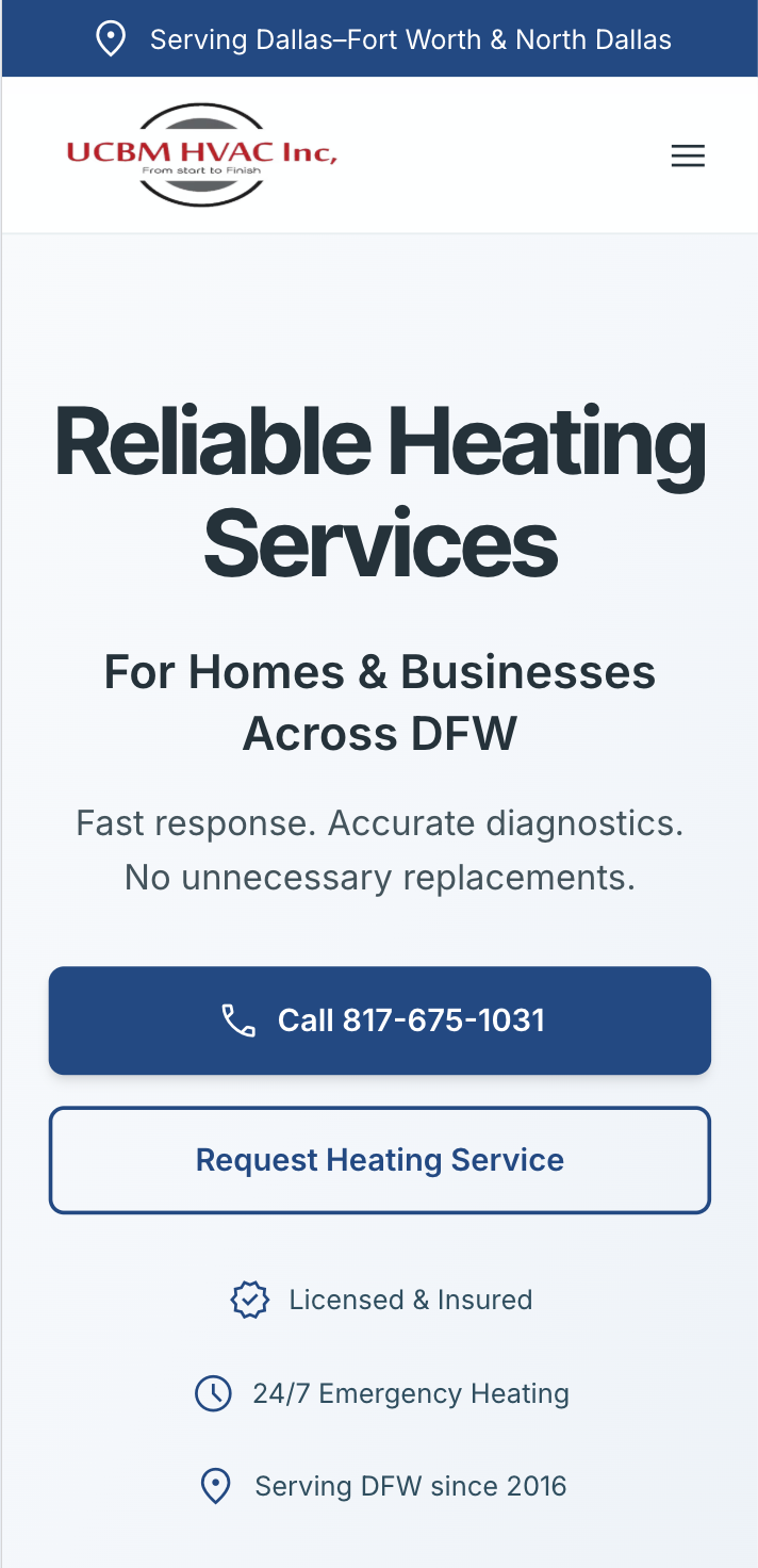 Mobile Responsive Design